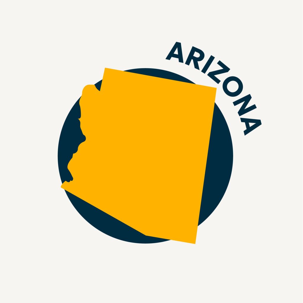 Arizona state outline